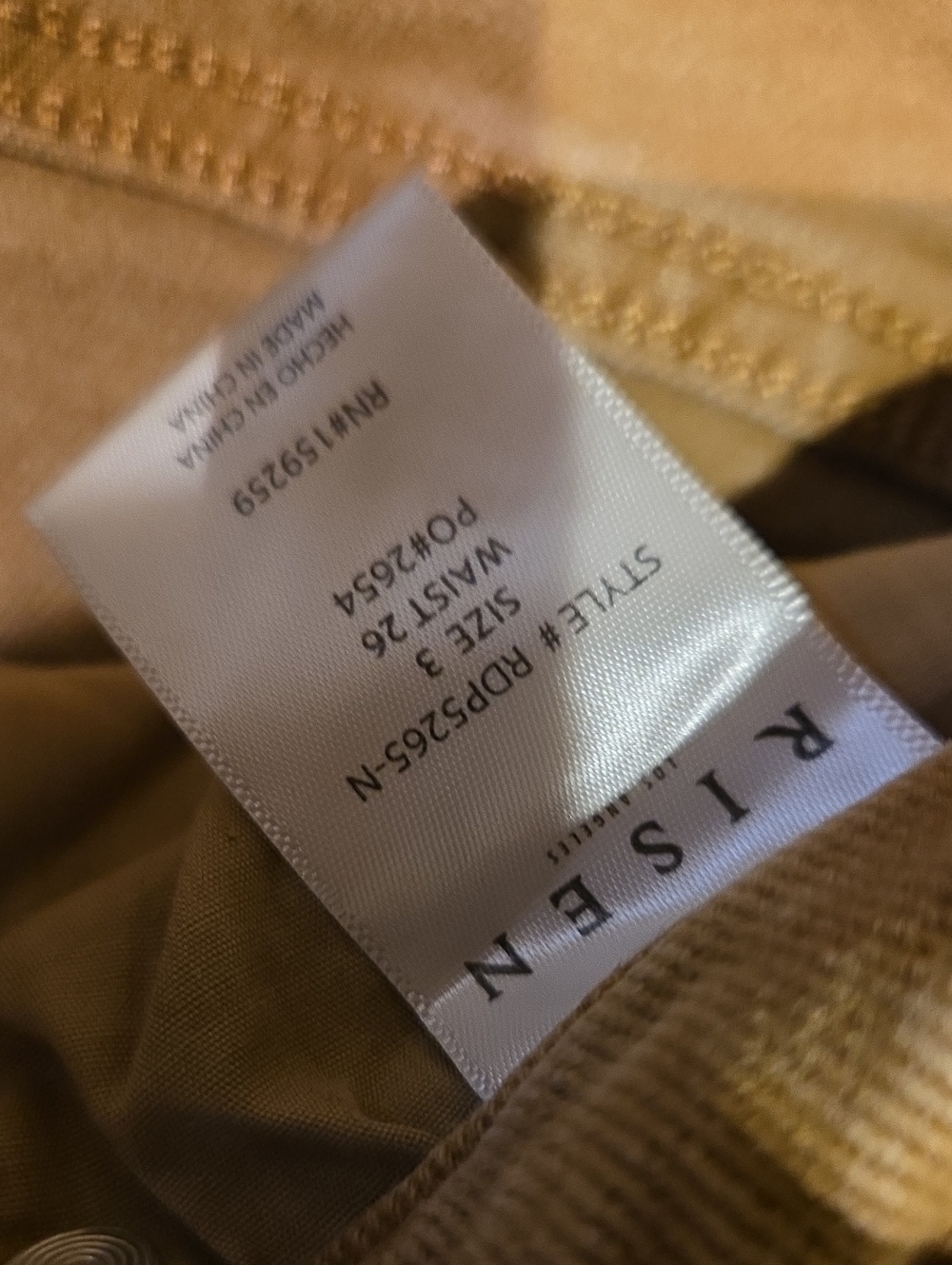 ❤️ RISEN HIGH RISE CROP FLARE JEANS, 2/3 (26) - Picture 6 of 8